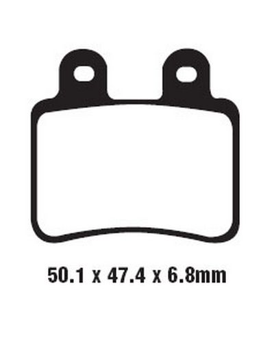 Plaquettes Freins EBC Plaquette EBC-FA350HH