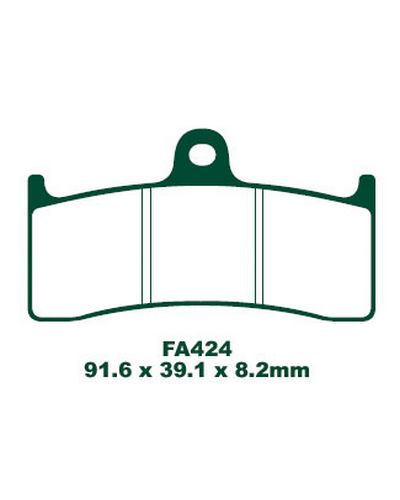 Plaquettes Freins EBC Plaquette EBC-FA424