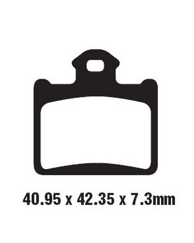 Plaquettes Freins EBC Plaquette EBC-FA602R