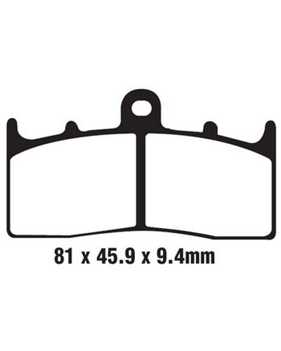 Plaquettes Freins EBC Plaquette EBC-FA613HH