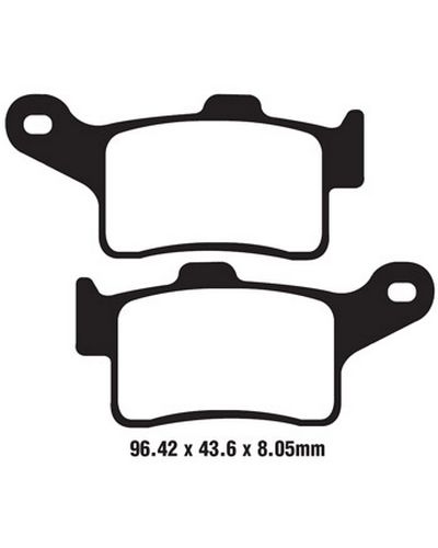 Plaquettes Freins EBC Plaquette EBC-FA631HH