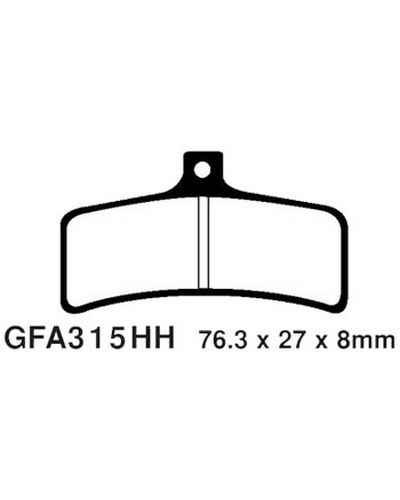 Plaquettes Freins EBC Plaquette EBC-GFA315HH