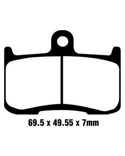 Plaquettes Freins EBC Plaquette EBC-GPFAX347HH ( Race Use Only)