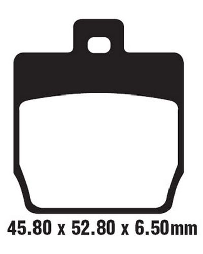 Plaquettes Freins EBC Plaquette EBC-SFA268 Carbon