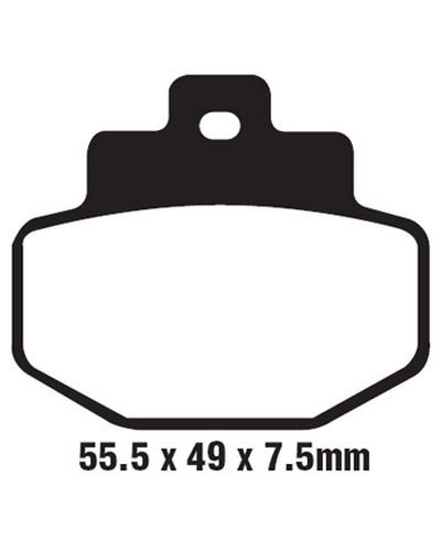 Plaquettes Freins EBC Plaquette EBC-SFA321 Carbon