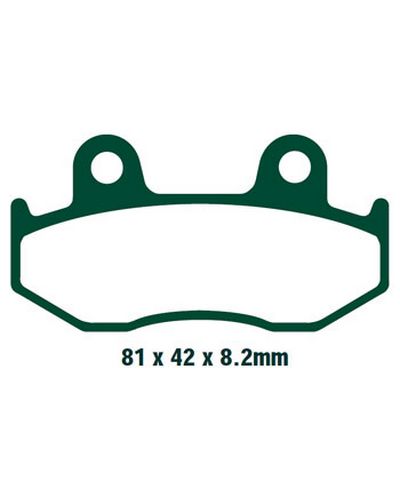 Plaquettes Freins EBC Plaquette EBC-SFA323/2