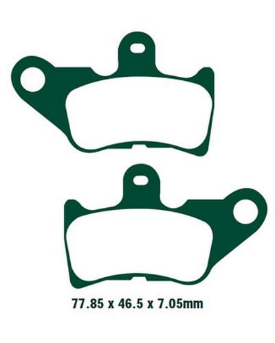 Plaquettes Freins EBC Plaquette EBC-SFA336