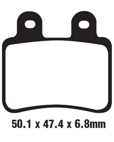 Plaquettes Freins EBC Plaquette EBC-SFA350 Carbon Plaquettes Freins EBC Plaquette EBC-SFA350 Carbon