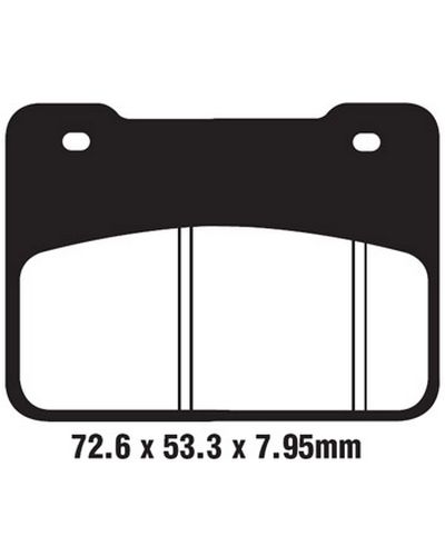 Plaquettes Freins EBC Plaquette EBC-SFA627