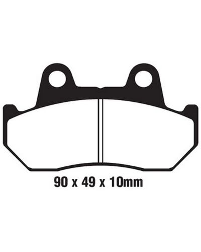 Plaquettes Freins EBC 
