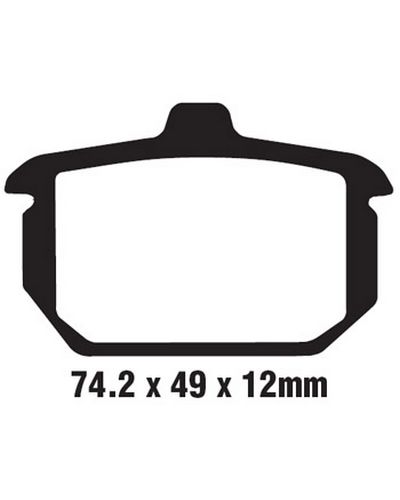 Plaquettes Freins EBC 