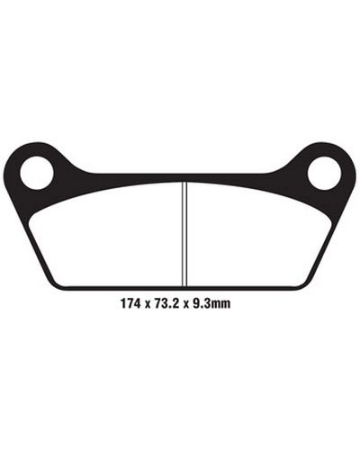 Plaquettes Freins EBC 