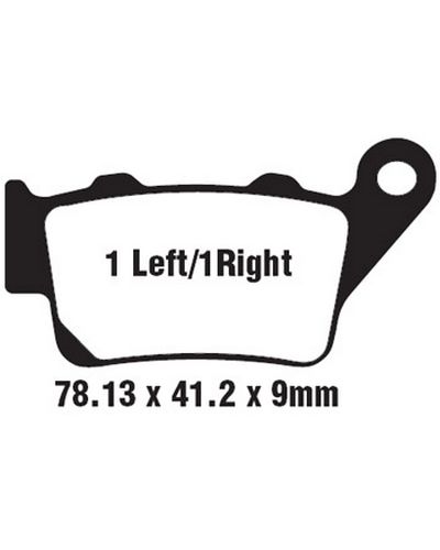 Plaquettes Freins EBC 