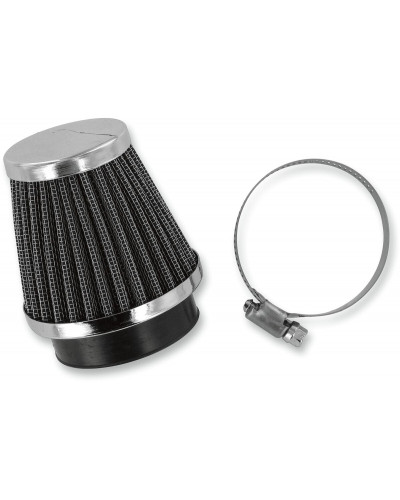 Filtre à Air Moto EMGO AIR FILTER CHROME END 52MM Filtre à Air Moto EMGO AIR FILTER CHROME END 52MM