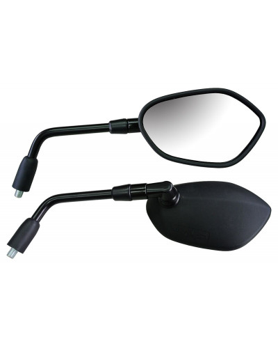 Rétroviseur Moto Universel EMGO MIRROR BLACK LEFT EC STEM Rétroviseur Moto Universel EMGO MIRROR BLACK LEFT EC STEM