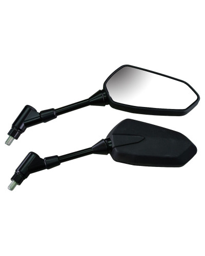 Rétroviseur Moto Universel EMGO MIRROR BLACK RIGHT EC STEM Rétroviseur Moto Universel EMGO MIRROR BLACK RIGHT EC STEM