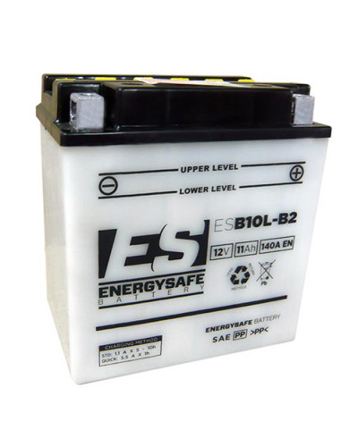 Batterie Moto ENERGY SAFE BATTERIE ENERGY SAFE ESB10L-B2 12V/11AH Pack Acide Inclus Batterie Moto ENERGY SAFE BATTERIE ENERGY SAFE ESB10L-B2 12V/11AH Pack Acide Inclus