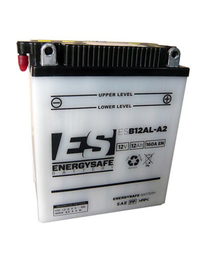 Batterie Moto ENERGY SAFE BATTERIE ENERGY SAFE ESB12AL-A2 12V/12AH Pack Acide Inclus Batterie Moto ENERGY SAFE BATTERIE ENERGY SAFE ESB12AL-A2 12V/12AH Pack Acide Inclus