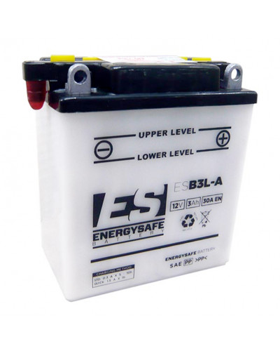 Batterie Moto ENERGY SAFE BATTERIE ENERGY SAFE ESB3L-A 12V/3AH Pack Acide Inclus Batterie Moto ENERGY SAFE BATTERIE ENERGY SAFE ESB3L-A 12V/3AH Pack Acide Inclus