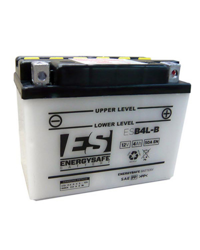 Batterie Moto ENERGY SAFE BATTERIE ENERGY SAFE ESB4L-B 12V/4AH Pack Acide Inclus