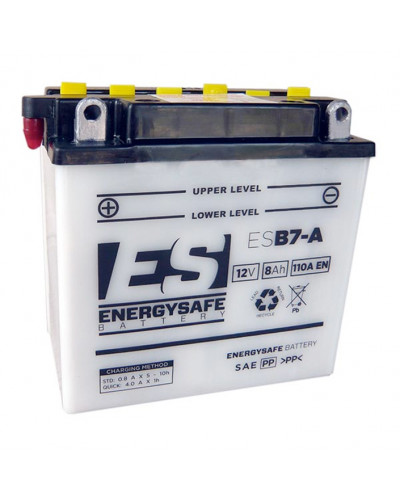 Batterie Moto ENERGY SAFE BATTERIE ENERGY SAFE ESB7-A 12V/8AH Pack Acide Inclus Batterie Moto ENERGY SAFE BATTERIE ENERGY SAFE ESB7-A 12V/8AH Pack Acide Inclus