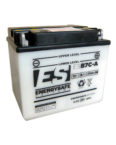 Batterie Moto ENERGY SAFE BATTERIE ENERGY SAFE ESB7C-A 12V/8AH Pack Acide Inclus Batterie Moto ENERGY SAFE BATTERIE ENERGY SAFE ESB7C-A 12V/8AH Pack Acide Inclus
