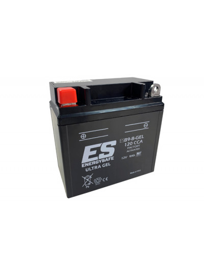 Batterie Moto ENERGY SAFE BATTERIE ENERGY SAFE ESB9-B GEL 12V 9Ah Batterie Moto ENERGY SAFE BATTERIE ENERGY SAFE ESB9-B GEL 12V 9Ah