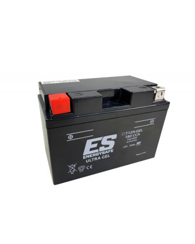 Batterie Moto ENERGY SAFE BATTERIE ENERGY SAFE EST12A GEL 12V 10Ah