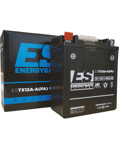 Batterie Moto ENERGY SAFE BATTERIE ENERGY SAFE ESTX12A-A(FA) ACTIVÉE USINE Batterie Moto ENERGY SAFE BATTERIE ENERGY SAFE ESTX12A-A(FA) ACTIVÉE USINE