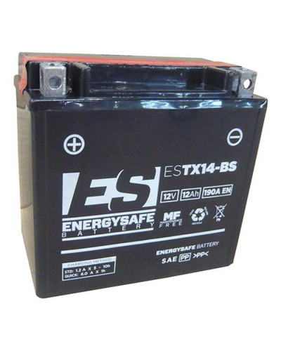 Batterie Moto ENERGY SAFE BATTERIE ENERGY SAFE ESTX14-BS 12V/12AH Batterie Moto ENERGY SAFE BATTERIE ENERGY SAFE ESTX14-BS 12V/12AH