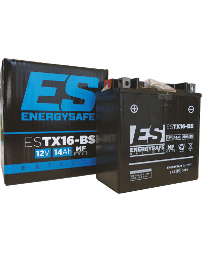 Batterie Moto ENERGY SAFE BATTERIE ENERGY SAFE ESTX16-BS 12V/14AH Batterie Moto ENERGY SAFE BATTERIE ENERGY SAFE ESTX16-BS 12V/14AH