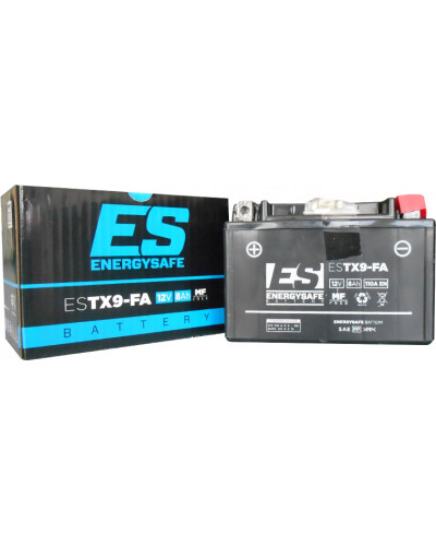 Batterie Moto ENERGY SAFE BATTERIE ENERGY SAFE ESTX9(FA) ACTIVÉE USINE