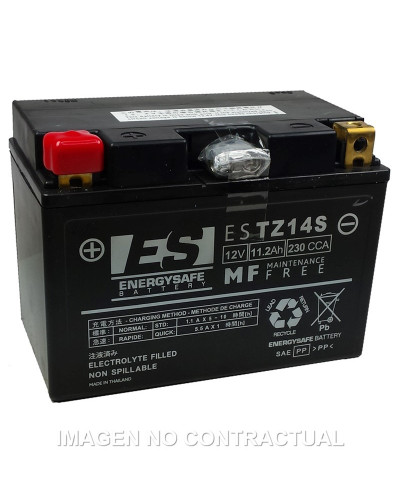 Batterie Moto ENERGY SAFE BATTERIE ENERGY SAFE ESTZ14S 12V/11,2AH