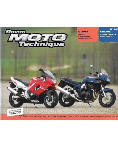 Revue Moto Technique ETAI 1200/S GSF 96-00/600R YZF96-97