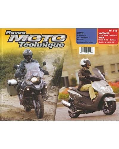 Revue Moto Technique ETAI 1200R RT/GS 04-07/125 YP 01-07