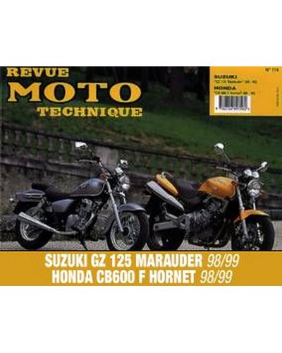 Revue Moto Technique ETAI 125 GZ 1998-99/600F/FS 1998-02