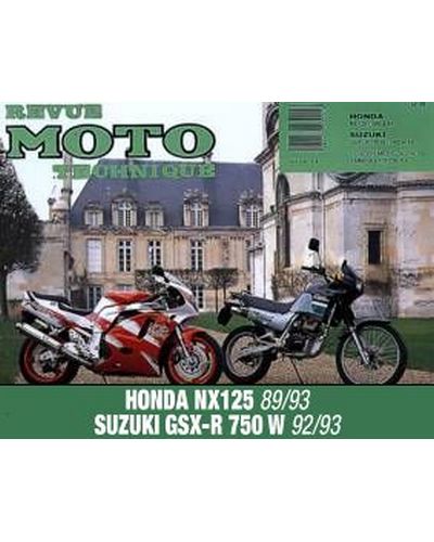 Revue Moto Technique ETAI 125 NX 89-99/GSX-R 750W 92-93