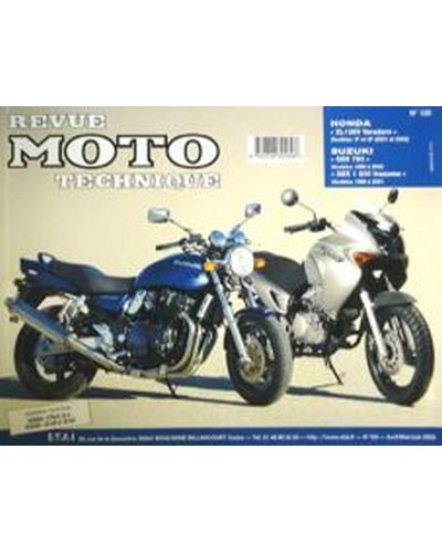 Revue Moto Technique ETAI 125 V XL 01-02/1200 GSX 98-02