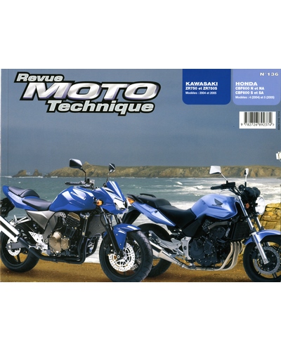 Revue Moto Technique ETAI 600 CBF 2004-05/Z750/S 2004-05