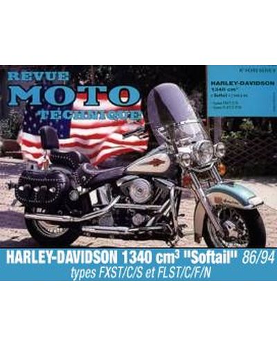 Revue Moto Technique ETAI Harley 1340 softail 86-94