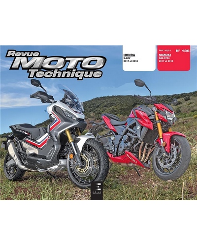 Revue Moto Technique ETAI Honda X-Adv 750 / Suzuki GSX-S 750 2017-18