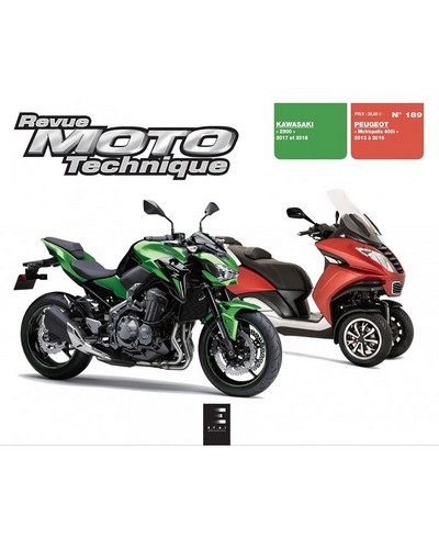 Revue Moto Technique ETAI Metropolis 2013-16 / Z900 2017-18