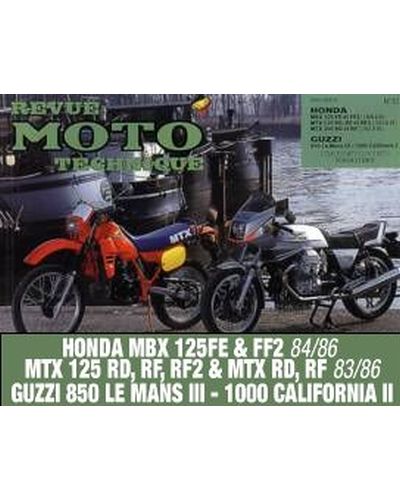 Revue Moto Technique ETAI MTX 125/200R 1983-87/1000 GUZZ