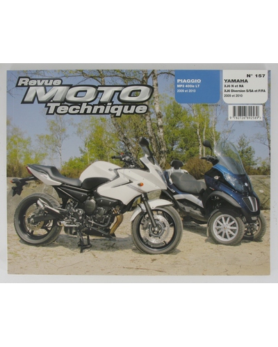 Revue Moto Technique ETAI PIAGGIO MP3 400 LT+YAMAHA