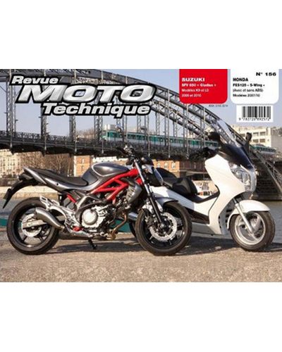 Revue Moto Technique ETAI Suzuki SFV-650 Gladius 09-..