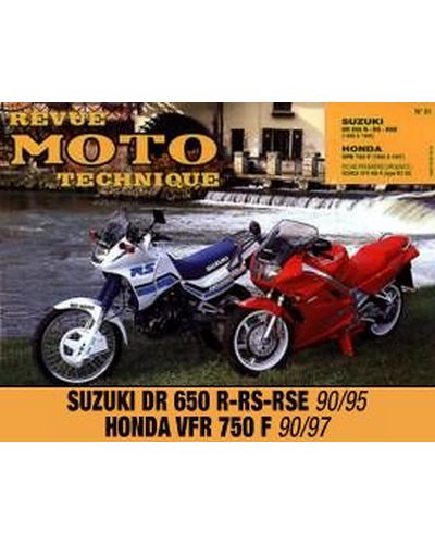 Revue Moto Technique ETAI VFR 750 90-97/DR650 R/RS 90-96