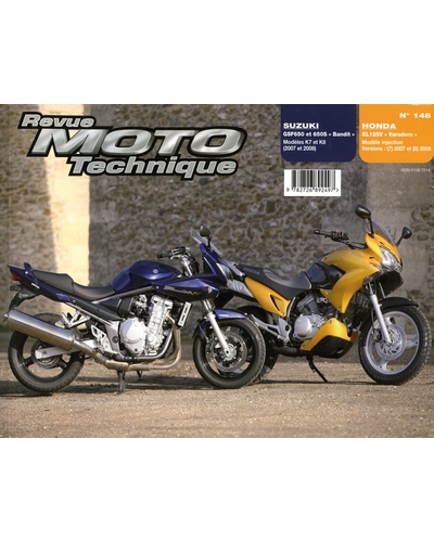 Revue Moto Technique ETAI XL 125V 07-08/GSF 650 S 07-08