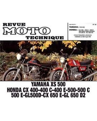 Revue Moto Technique ETAI XS 500 / CX 400-500 C/E GL 500