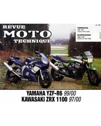 Revue Moto Technique ETAI YZF R6 99-00/1100/R ZRX 90/00