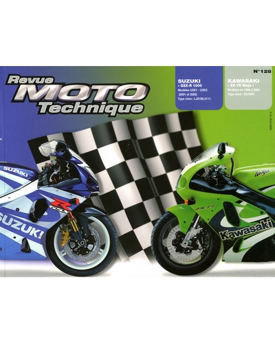 Revue Moto Technique ETAI ZX-7R 96-02/1000 GSX-R 01-02